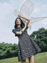 Women's Chinese Style Fit & Flare Mini Dress